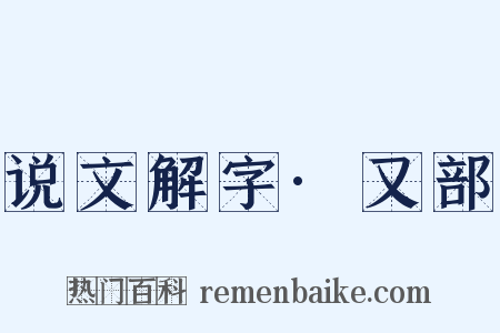 说文解字·又部是什么意思的图片